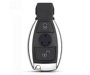 Pour Benz Pour Vito W639 2004-2009 Boîtier uto Pièce | Coque De e Voiture À Distance Boîtier De Clé Manchon Extérieur(2 buttons)