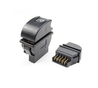 Pour Bleu/rouge/vert Couleur De Lumière Universel Auto Voiture Interrupteur De Levage De Fenêtre Électrique 5 Broches DC 12 V 20A Commande Volant Bouton