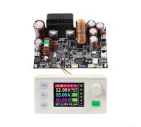 pour bloc d'alimentation Step-Down 0-70V 25A MPPT pour bloc | Écran LCD clair, boutons silicone, réglage pour précis tension et courant, pour idéal pour tests électroniques