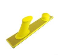 pour bloc de ponçage manuel avec fixation pour robuste pour bricolage | Dimensions 390x70mm, rectangulaire idéale, contrôle total, parfait pour espaces réduits, portable