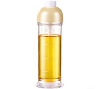 pour bouteille Spray pour huile Olive Verre Incassable pour(Yellow) | Design 2- pour en-1, spray fin versement continu, pour idéal pour rôtir et griller excès