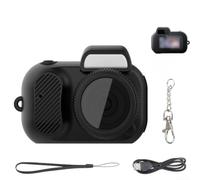 pour caméra HD 1080P Compacte avec Écran LCD pour caméra HD | Écran intégré pour visionnage pour instantané, résolution Full HD 1080P, design ultra-compact et léger