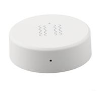 Pour capteur de vibration et d'inclinaison, alarme réelle avec sensibilité réglable pour la sécurité de la maison, télécommande via application, blanc, nécessite un hub