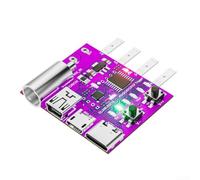 Pour carte de déclenchement Pd3.1 pour inducteur de tension Usb-c vers 28 V | Compatible avec Pd3.0/QC/AFC/FCP, sortie à 4 fils pour testeur de charge DL24/CL24, fonction de mémoire bouton en V