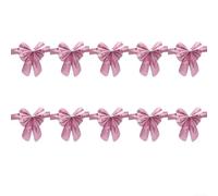 Pour ceintures de chaise extensibles et nœuds papillon élastiques, pour housses de siège, pour mariage, banquet, fête, décoration d'hôtel, pour installation rapide en tissu composite (rouge clair)