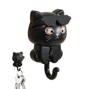 pour chat - Crochet adhésif décoratif et résistant pour chat | Crochet mural imperméable et durable pour clés, vestes