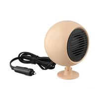 pour chauffage pour voiture 12V 180W Désembueur Rapide Ventilateur Céramique pour ptc Anti-Buée Pare-Brise pour camion pour camping-car Hiver(pink)