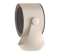 pour chauffage Soufflant Céramique 500W Portable avec Protection Surchauffe - pour idéal Salon et Salle de Bain(US White)