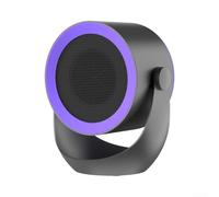 pour chauffage Soufflant Céramique 500W Portable avec Protection Surchauffe - pour idéal Salon et Salle de Bain(EU Purple)
