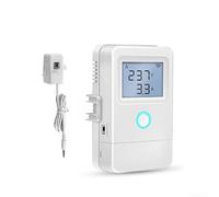 pour compteur électrique intelligent WiFi Tuya 3 canaux, 100 A par canal, relais 16 A, écran LCD, surveillance de la température, contrôle à distance via application, V-0 ignifuge (1CH)