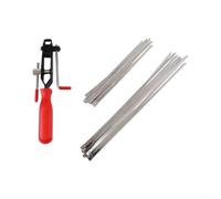 pour cv Joint Boot Pliers Kit 20pcs Stainless Clamps pour cv | Includes pliers, 10 small 9.8in clamps, 10 large 19.7in clamps, stainless steel, quick install