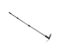 pour désherbeur Manuel Longue 110cm Acier pour désherbeur | Double fonction râteau et houe, pénètre pour sol dur, arrache racines tenaces, pour idéal désherbage précis