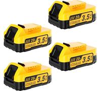 Pour DeWalt 20V, batterie de rechange DCBP034/DCBP518, 3500 mAh Li-Ion, compacte, rose
