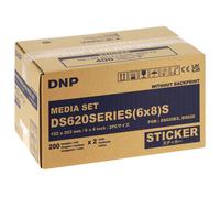 pour DS620 Media Set DS620SERIES (6x8) S - 15x20cm - 400 tirages - sticker