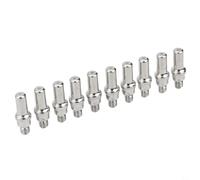 Pour électrode plasma 52582 pour PT-60 PT-40 pour ipt-60 cuivre pour buse plasma, kit de rechange pour PT60 IPT40 pièce d'usure électrodes pour coupe-plasma PT-60 10 pièces de brûleur de coupe pointe