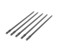 Pour embout de vissage Torx 200 mm de long T8-T25 magnétique pour Torx | Fabriqué en acier au chrome vanadium de haute qualité, haute dureté, résistant à la torsion, durable pour une utilisation