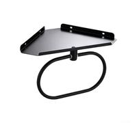 pour étagère Salle de Bain 27x15.5cm Design pour étagère Salle | Gain de place, fixation murale, pour idéal petits espaces, utilisation verticale, design compact