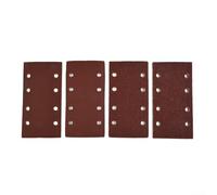 pour feuilles Ponçage 60-240 Grits pour Bois Métal Peinture Vernis | Oxyde d'aluminium pour premium, 20 pour feuilles, tailles 93x185mm, grits 60 à 240, extraction pour poussière efficace