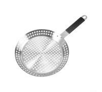 pour gril Barbecue Acier 50cm Trou Égouttoir pour gril Barbecue | pour surface antiadhésive, nettoyage effortless, pour idéal pour viandes collantes, 50cm large