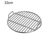 pour gril BBQ Rond 28cm Anti-Chaleur pour gril BBQ Rond 28cm(33cm) | Acier inoxydable, isolée, diamètre 28cm, résistant haute température, pour facile à nettoyer