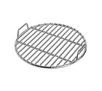 pour gril BBQ Rond Acier Inoxydable 28cm pour gril BBQ Rond(38cm) | Acier inoxydable , ergonomique, pour idéal grillades viandes, 28cm compact