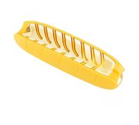 pour guillotine à Saucisson ABS 22.8cm Tranche Rapide pour(Yellow) | Plastique ABS , rapide, design ergonomique, pour idéal apéro, nettoyage facile