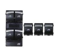 Pour interrupteur de commande vitre électrique principal, accessoires voiture 4F0959851H 4F0959855B pour A3 S3 A6 S6 RS6 4F2 4FH 4F5 C6 Q7 8P1 8PA(A set)