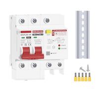 Pour interrupteur FI LS de type A 30 mA 2P Protection contre la foudre DIN