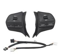 Pour KIA pour Rio 2012-2016 Boutons Multifonctions Volant | Bouton de volant multifonctionnel, paire de boutons de régulateur de vitesse