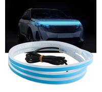 Pour la bande de feux de jour à LED pour capot de voiture dynamique - 1,8 m - bleu glacial