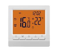 Pour la maison - Programmable, écran LCD intelligent | Contrôleur de température précis pour chaudière à gaz, batterie intégrée, montage mural, domestique programmable