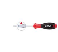 pour l'atelier Tournevis pour vis à fente Wiha 00709 Largeur de lame: 8 mm Longueur de la lame: 175 mm
