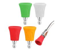 pour laveuse à pression,de buse pour laveuse à pression Kit de rinçage de | Protection de buse de nettoyeur haute pression 4 pièces Accessoires de nettoyeu