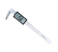 pour le bricolage/la maison Pied à coulisse numérique 6 pouces 0-150 mm avec écran LCD, conversion pouces/métrique, outil de mesure haute précision(A)