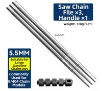pour lime Ronde Tronçonneuse 5.5mm Acier pour lime Ronde Tronçonneuse(C) | Acier roulement , traitement thermique complet, résistance rouille, diamètre 5.5mm, usage industriel