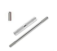 Pour marteau électrique SDS-MAX tige d'extension bidirectionnelle 5 rainures en alliage d'acier adaptateur de foret pour béton brique maçonnerie perçage argent 320 mm (500 mm)