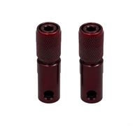 Pour meuleuse d'angle M10 pour perceuse - Adaptateur de mandrin - Verrouillage à dégagement rapide pour forets à tige hexagonale de 3/8 1/2" - Outil de conversion en métal pour bricolage du bois et