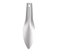pour mini de Survie pour titane 20.5cm pour robuste pour mini | pour titane pur, ultra-léger 17g, idéal à , randonnée, camping, gris fumé(Oxidized Gray 15.5*4*0.8cm)