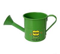 pour mini Iron Watering Can For Kids Garden Indoor Plants pour | pour durable Iron Build, Gentle Shower Spout, Safe Rounded Edges, Compact Lightweight Design, Colorful Cartoon Stickers