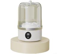 pour mini Lave-linge Portable Rechargeable USB pour Sous-vêtements et Chaussettes - Lavage Rapide 5min et Profond 10m - Design Compact 12.5x20.5cm(White)