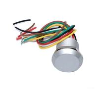 Pour mini lecteur RFID 125 Khz EM4100 pour appareil de proximité pour Wiegand 26 Interface pour systèmes d'entrée de porte Boîtier en polyamide extérieur 25 mm Petit