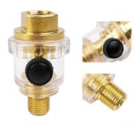 Pour mini lubrificateur à huile pneumatique 1/4" Fer compact pour