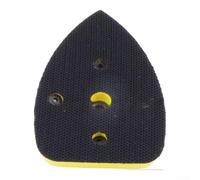 Pour mini ponceuse pneumatique Base en caoutchouc 70 x 100 mm Faible | Base triangulaire, atteint les coins serrés, idéal pour le métal et le bois, élimination de la rouille, meulage efficace