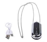 pour mini Purificateur d'Air 48g Léger pour mini Purificateur | Ionisation négative, air frais, design compact 80mm, plastique ABS , argent(Silver)