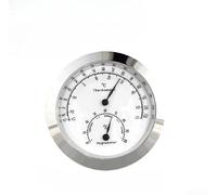 pour mini Thermomètre Hygromètre Encastrable pour précis pour affichage LCD(Silver43)