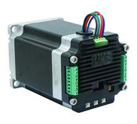 Pour Mks Servo57d Pilote de moteur pas à pas à boucle fermée avec contrôle vectoriel Foc RS485 pour Modbus ou Can Interface Boîtier en alliage d'aluminium pour systèmes d'automatisation industriels