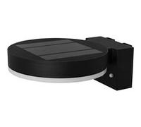 LEDVANCE Applique murale solaire à cercle unique Endura Style, Polycarbonate, 6 W, Noir, Taille unique