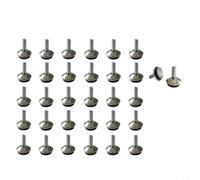 Pour niveleurs de meubles, pieds réglables en hauteur, protection du sol | Réglable pour niveleurs de meubles, 32 pièces pour pieds de nivellement de meubles, vis M8, niveleurs pour chaises, tables