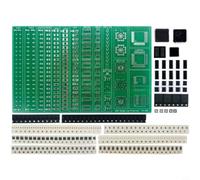 Pour panneau d'entraînement à souder SMD, pour Bga pour kit d'entraînement | Kit d'entraînement à souder Smd avec carte d'entraînement Qfn et BGA, PCB FR-4 double face pour les étudiants DIY (simple