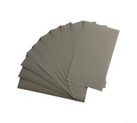 pour papier de Verre Humide et Sec 3x5-1/2 Pouces pour papier | Lot de 10 pour feuilles Abrasives à l\'Eau Résistantes, 600 à 2500 pour Polissage Automobile, Menuiserie et